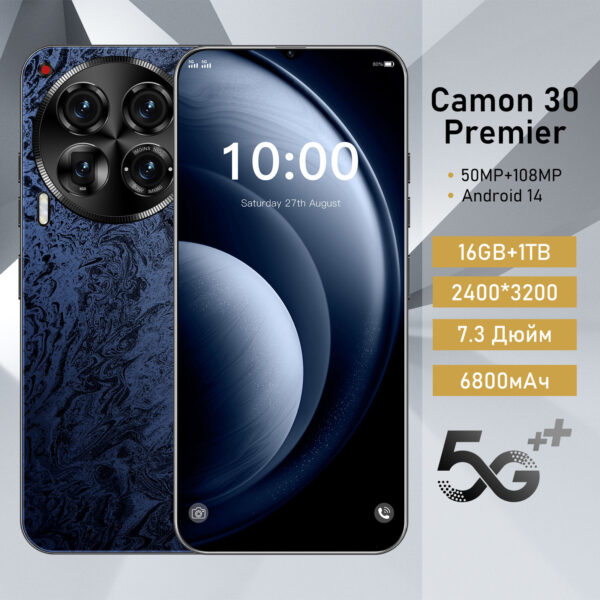 Best selling 5G smartphone Camon 30 Premier unlocked android 13 telephone cell smartphones 7.3 inch 16G+1TB - Image 4
