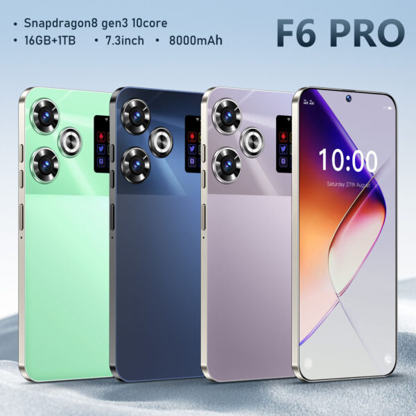 5G Smartphone 6800 mAh f6 high quality original 7.3 Inch Pova 6 pro 16GB+1TB Android 14.0 telephone - Image 4