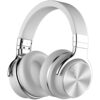 ANC Wireless BT Active Noise Cancelling Over-ear Headset with Soft Earmuff for Music and Gaming