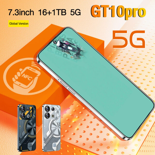 Custom Original 5G Smartphone Original Phone 15 Pro Max Smart GT10 Pro Gaming 16G 1T Cheap Large Battery Telephone - Image 3