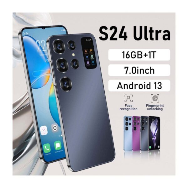 Cellphone Original S24 Ultra 16GB+1TB Smartphone 7inch Unlocked dual card 5G Android 13.0