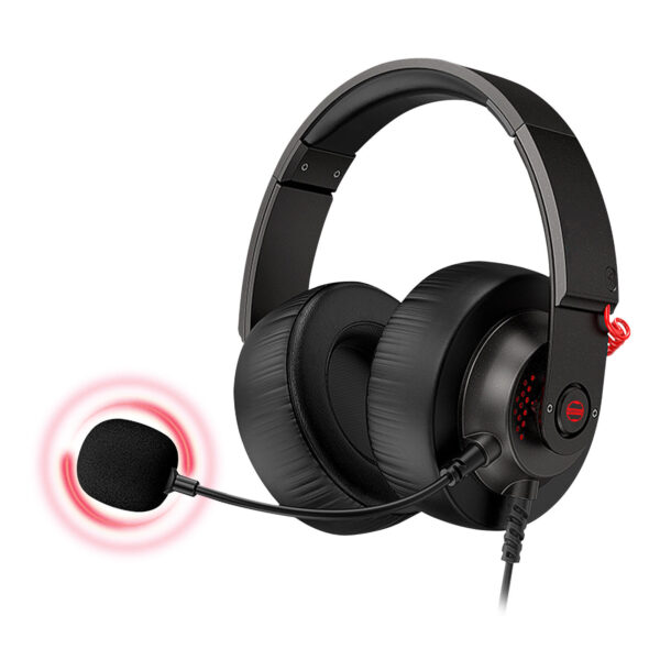 THP-M18 7.1 USB HiFi RGB Gaming Headphones On-Ear & Over-Ear for PC Fashionable Cool Earphones