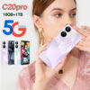 C20PRO korean mobile phone telephone with sim card battery cellphone 5g smartphone