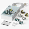 Newest KZ EDA 3 Pair 3 Audio Earphones In Ear Monitor Sport Noise Cancelling HIFI Headset Detachable Balanced