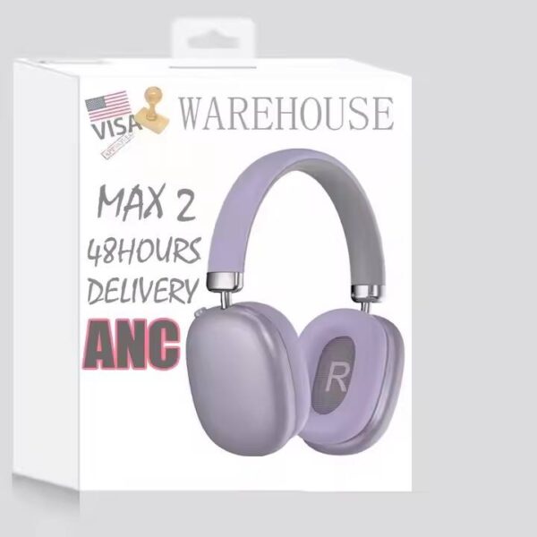 US Warehouse BestQuality Wireless Headphones Earphones GS-P9 ANC Noise Cancellation Earbuds Top Version Max2 Low Latency Headset