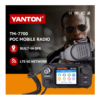 4g mobile phone Ptt Dual Sim Card Two Way Radio Vehicle 4G POC Walkie Talkie YANTON TM-7700