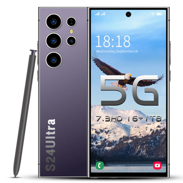 2024 New Popular 5g smartphone S24ultra Global Unlock Android 13 6800mh Main Camera 64 Mp Cheap Gaming