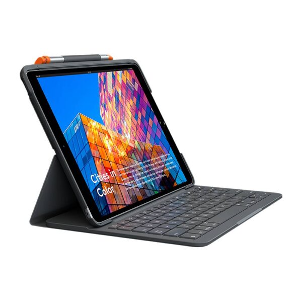 Logitech Slim Folio keyboard Case For Ipad 9th Gen - Image 6